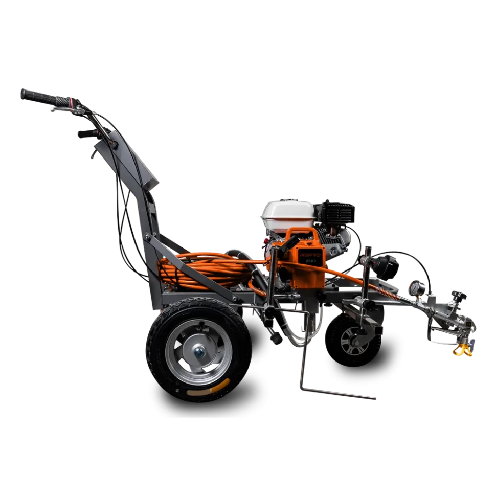 ASPRO 2500 РЛ (RL) окрасочный аппарат для дорожной разметки