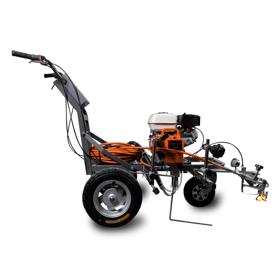ASPRO 2500 РЛ (RL) окрасочный аппарат для дорожной разметки