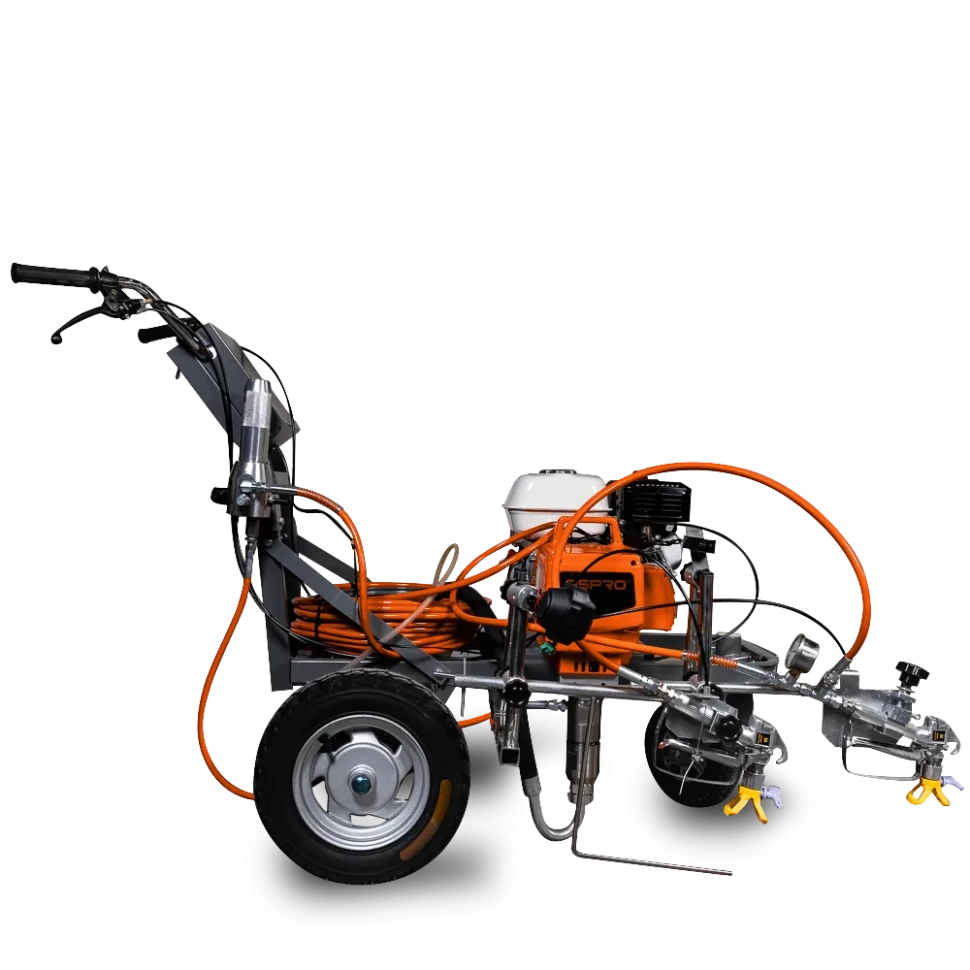 ASPRO 5000 РЛ (RL) окрасочный аппарат для дорожной разметки